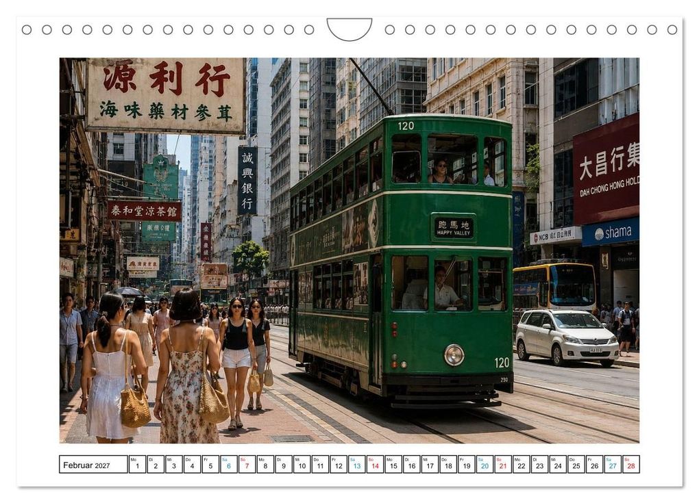 Weitere Ansicht: Mit der Tram unterwegs (Wandkalender 2027 DIN A4 quer), CALVENDO Monatskalender | Hpk Hpk, Calvendo, HPK