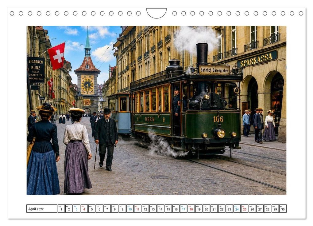 Weitere Ansicht: Mit der Tram unterwegs (Wandkalender 2027 DIN A4 quer), CALVENDO Monatskalender | Hpk Hpk, Calvendo, HPK