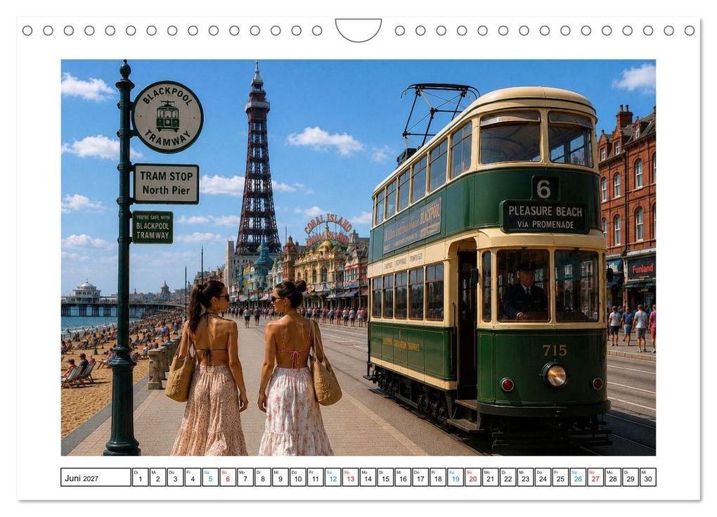 Weitere Ansicht: Mit der Tram unterwegs (Wandkalender 2027 DIN A4 quer), CALVENDO Monatskalender | Hpk Hpk, Calvendo, HPK