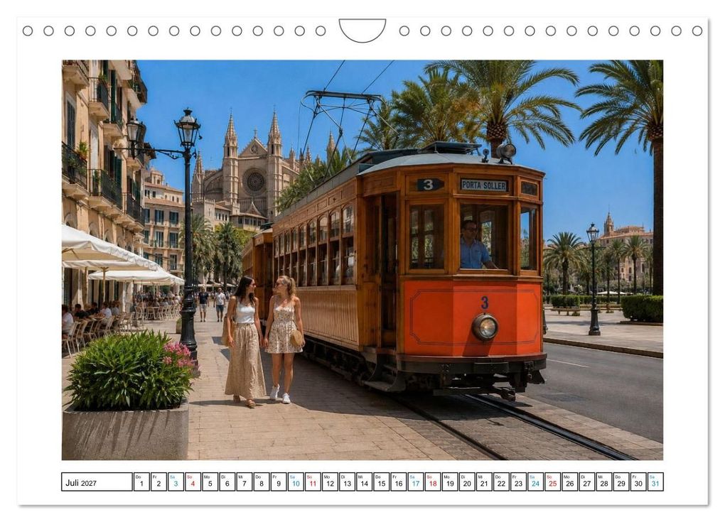Weitere Ansicht: Mit der Tram unterwegs (Wandkalender 2027 DIN A4 quer), CALVENDO Monatskalender | Hpk Hpk, Calvendo, HPK