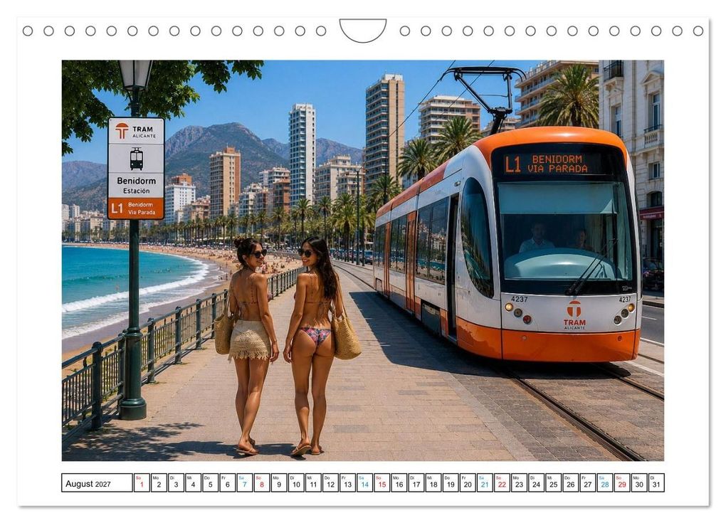 Weitere Ansicht: Mit der Tram unterwegs (Wandkalender 2027 DIN A4 quer), CALVENDO Monatskalender | Hpk Hpk, Calvendo, HPK