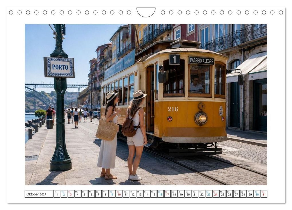 Weitere Ansicht: Mit der Tram unterwegs (Wandkalender 2027 DIN A4 quer), CALVENDO Monatskalender | Hpk Hpk, Calvendo, HPK