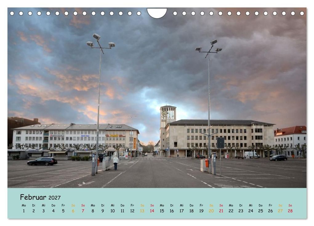 Weitere Ansicht: Saarlouis, die heimliche Hauptstadt des Saarlandes (Wandkalender 2027 DIN A4 quer), CALVENDO Monatskalender | Rufotos, Calvendo