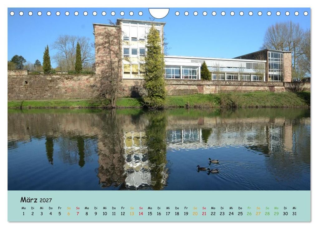 Weitere Ansicht: Saarlouis, die heimliche Hauptstadt des Saarlandes (Wandkalender 2027 DIN A4 quer), CALVENDO Monatskalender | Rufotos, Calvendo