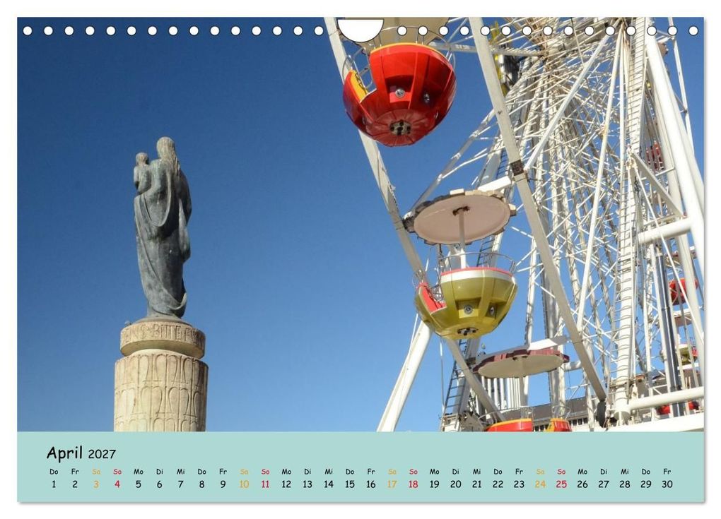Weitere Ansicht: Saarlouis, die heimliche Hauptstadt des Saarlandes (Wandkalender 2027 DIN A4 quer), CALVENDO Monatskalender | Rufotos, Calvendo