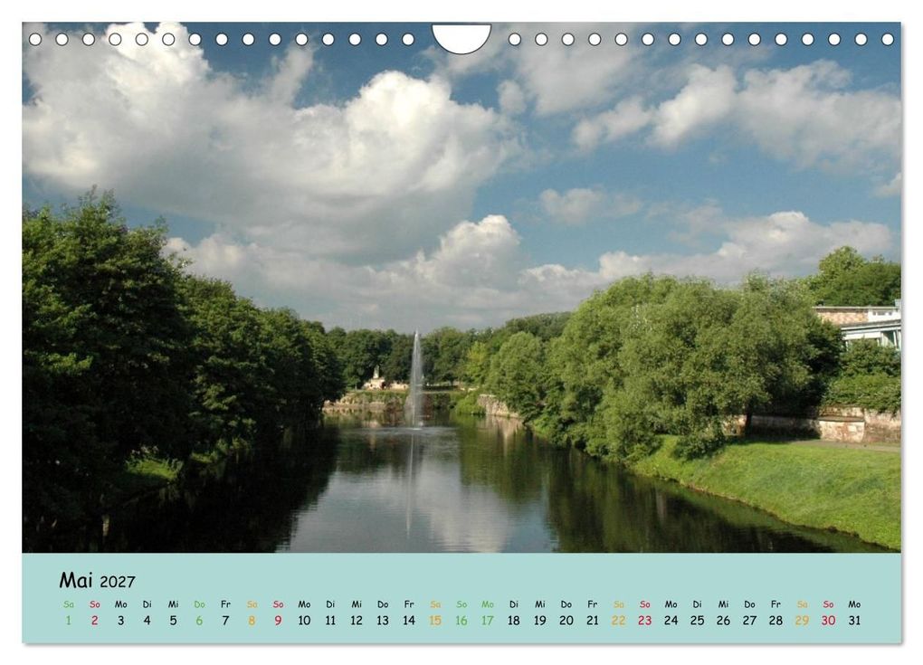 Weitere Ansicht: Saarlouis, die heimliche Hauptstadt des Saarlandes (Wandkalender 2027 DIN A4 quer), CALVENDO Monatskalender | Rufotos, Calvendo