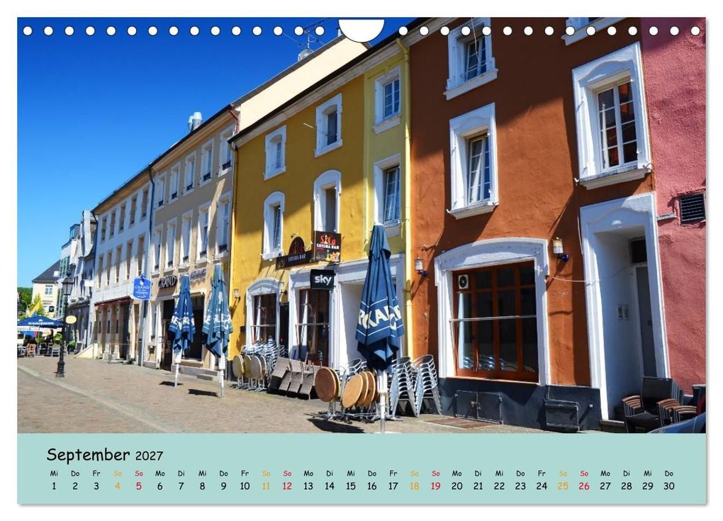 Weitere Ansicht: Saarlouis, die heimliche Hauptstadt des Saarlandes (Wandkalender 2027 DIN A4 quer), CALVENDO Monatskalender | Rufotos, Calvendo
