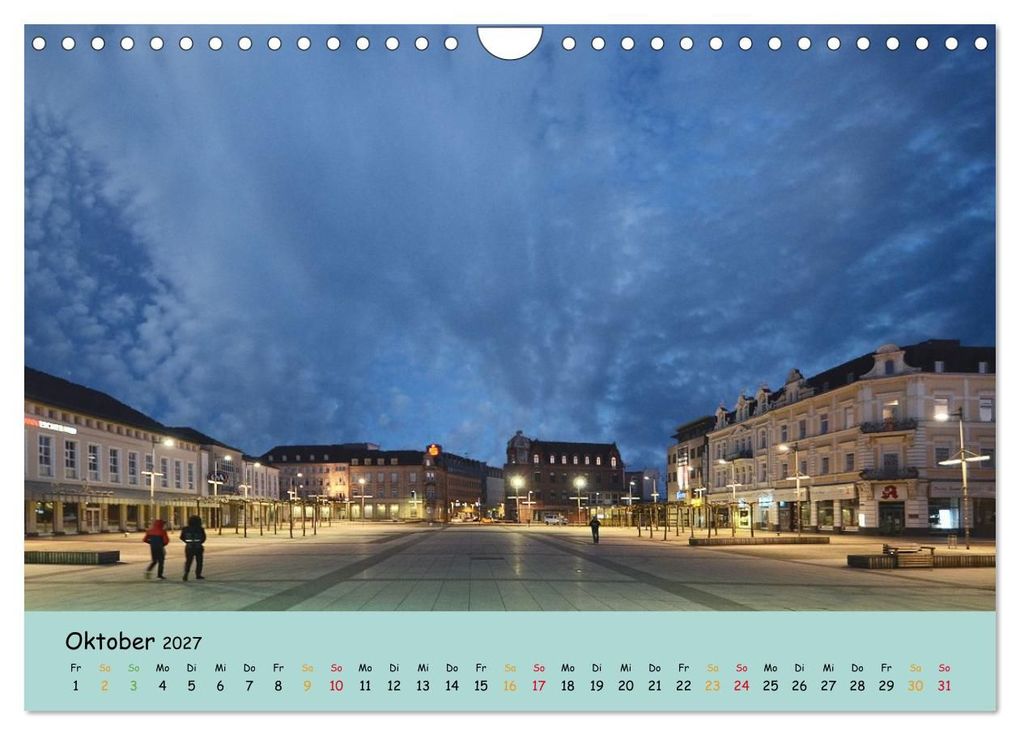 Weitere Ansicht: Saarlouis, die heimliche Hauptstadt des Saarlandes (Wandkalender 2027 DIN A4 quer), CALVENDO Monatskalender | Rufotos, Calvendo
