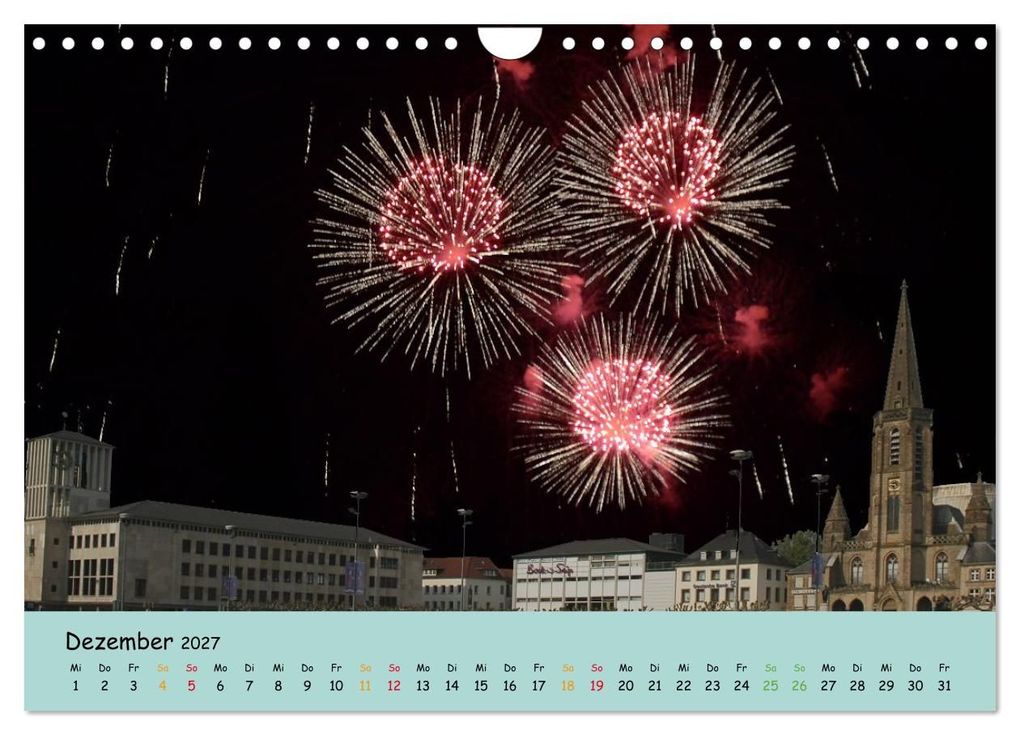 Weitere Ansicht: Saarlouis, die heimliche Hauptstadt des Saarlandes (Wandkalender 2027 DIN A4 quer), CALVENDO Monatskalender | Rufotos, Calvendo