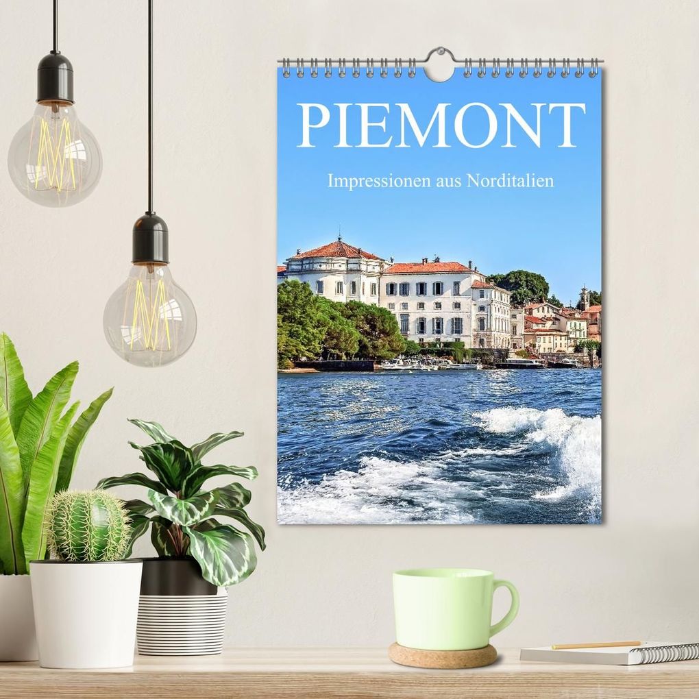 Weitere Ansicht: Piemont - Impressionen aus Norditalien (Wandkalender 2027 DIN A4 hoch), CALVENDO Monatskalender | Dieter Meyer, Calvendo