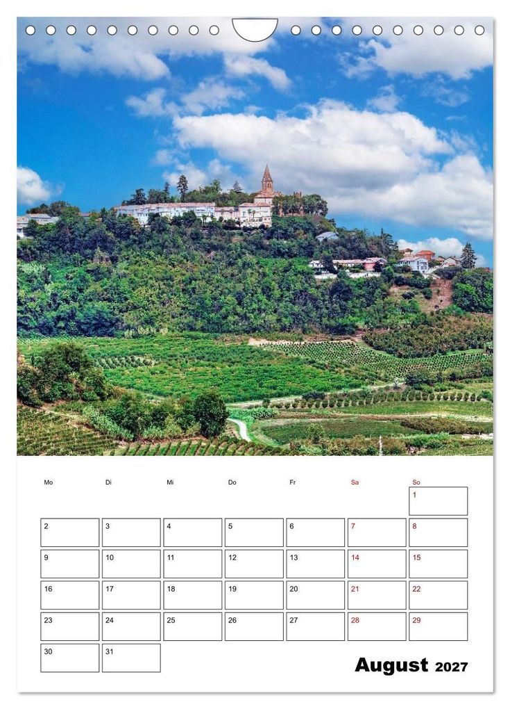 Weitere Ansicht: Piemont - Impressionen aus Norditalien (Wandkalender 2027 DIN A4 hoch), CALVENDO Monatskalender | Dieter Meyer, Calvendo