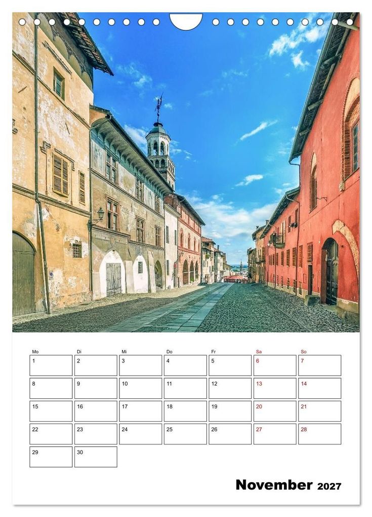 Weitere Ansicht: Piemont - Impressionen aus Norditalien (Wandkalender 2027 DIN A4 hoch), CALVENDO Monatskalender | Dieter Meyer, Calvendo
