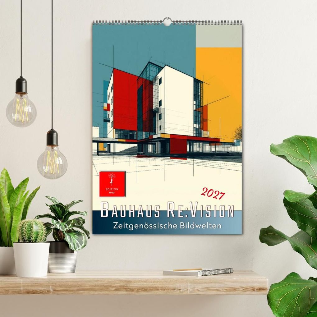 Weitere Ansicht: Bauhaus Re:Vision (Wandkalender 2027 DIN A2 hoch), CALVENDO Monatskalender | Meike und Peter Roder, Calvendo