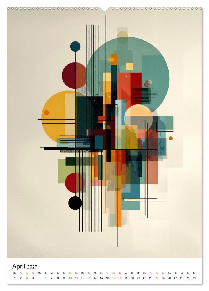 Weitere Ansicht: Bauhaus Re:Vision (Wandkalender 2027 DIN A2 hoch), CALVENDO Monatskalender | Meike und Peter Roder, Calvendo