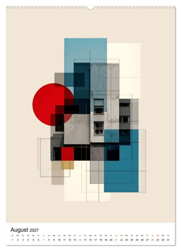 Weitere Ansicht: Bauhaus Re:Vision (Wandkalender 2027 DIN A2 hoch), CALVENDO Monatskalender | Meike und Peter Roder, Calvendo