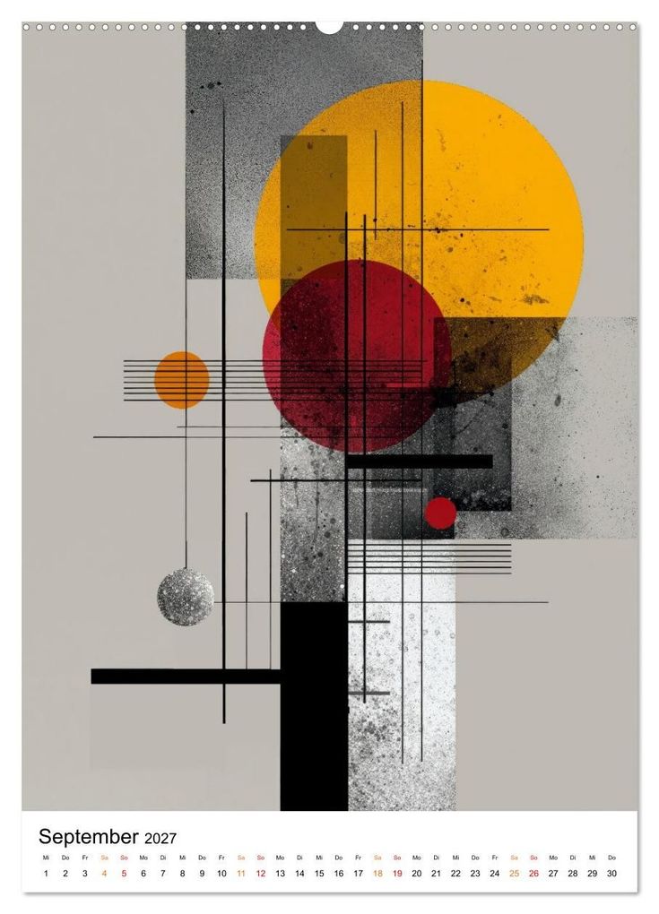 Weitere Ansicht: Bauhaus Re:Vision (Wandkalender 2027 DIN A2 hoch), CALVENDO Monatskalender | Meike und Peter Roder, Calvendo