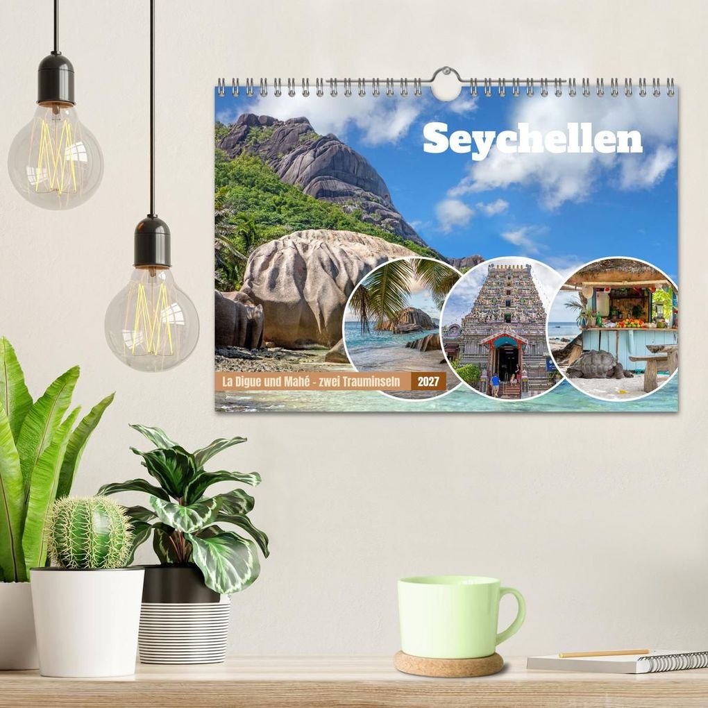Weitere Ansicht: Seychellen: La Digue und Mahé - zwei Trauminseln (Wandkalender 2027 DIN A4 quer), CALVENDO Monatskalender | Thomas Bugdoll, Calvendo