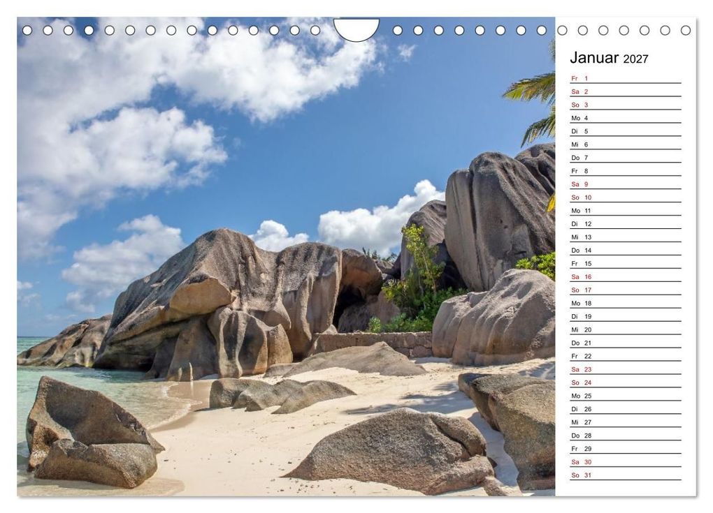 Weitere Ansicht: Seychellen: La Digue und Mahé - zwei Trauminseln (Wandkalender 2027 DIN A4 quer), CALVENDO Monatskalender | Thomas Bugdoll, Calvendo