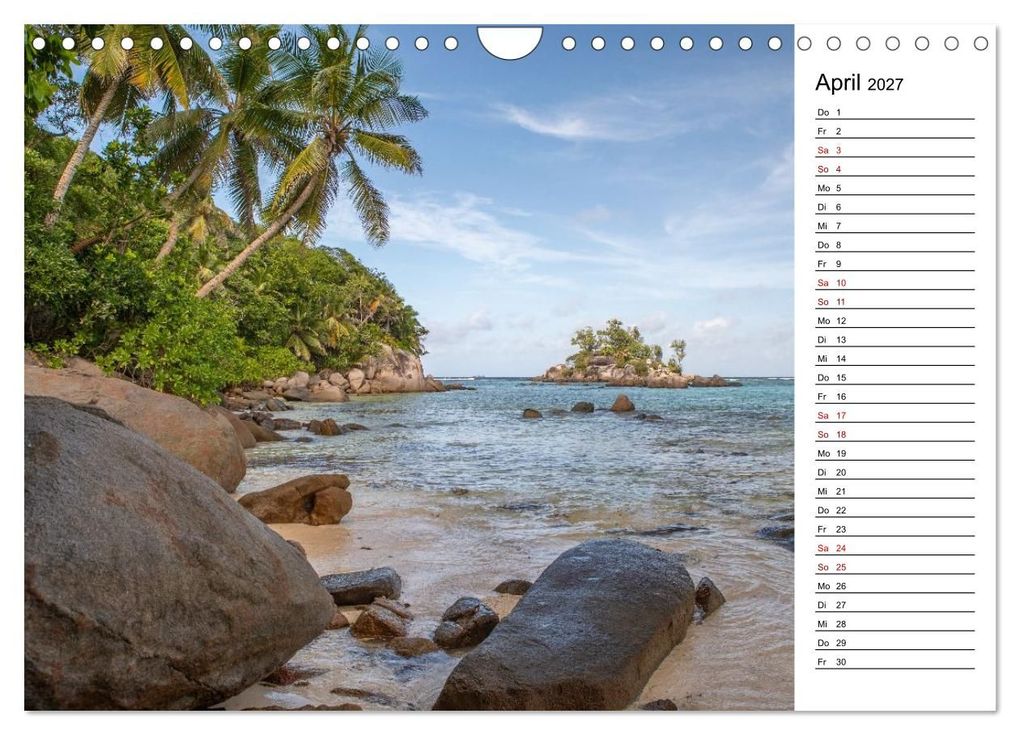 Weitere Ansicht: Seychellen: La Digue und Mahé - zwei Trauminseln (Wandkalender 2027 DIN A4 quer), CALVENDO Monatskalender | Thomas Bugdoll, Calvendo