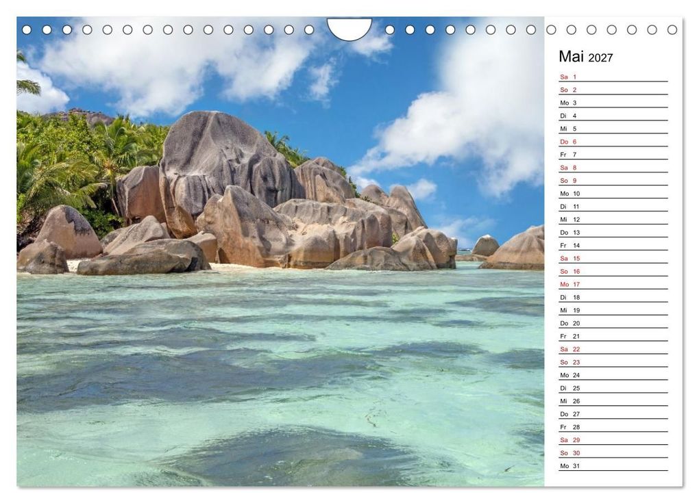 Weitere Ansicht: Seychellen: La Digue und Mahé - zwei Trauminseln (Wandkalender 2027 DIN A4 quer), CALVENDO Monatskalender | Thomas Bugdoll, Calvendo