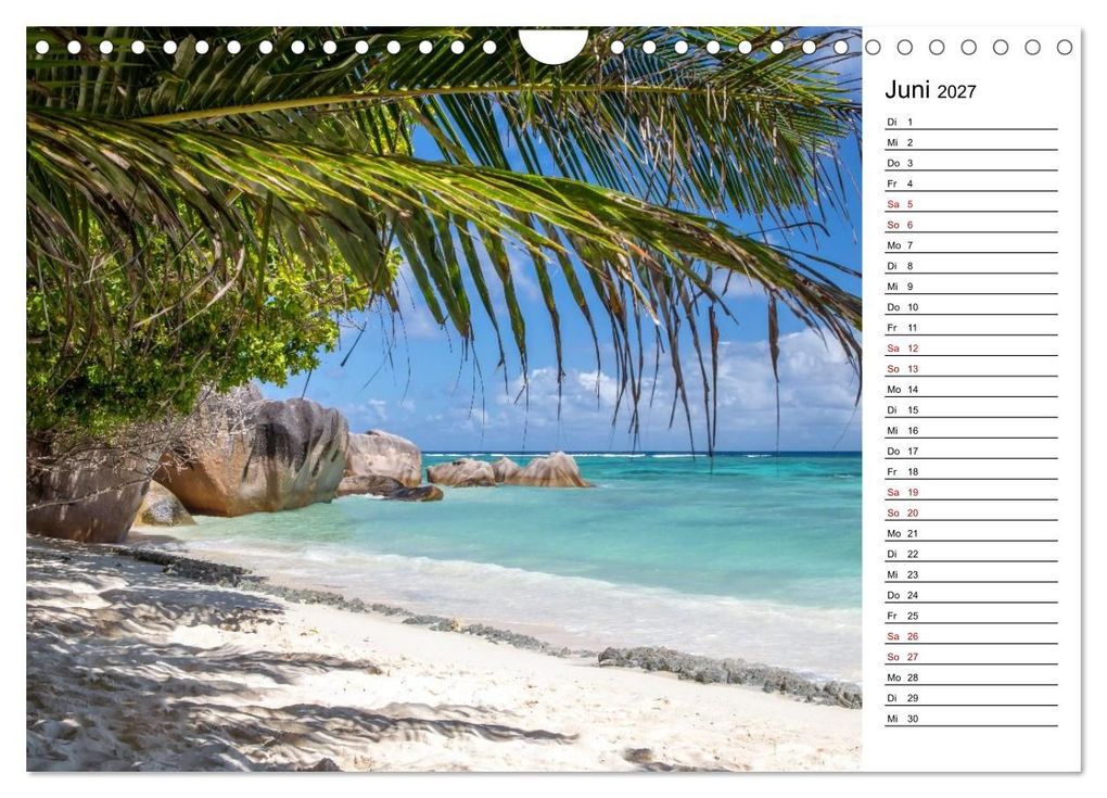 Weitere Ansicht: Seychellen: La Digue und Mahé - zwei Trauminseln (Wandkalender 2027 DIN A4 quer), CALVENDO Monatskalender | Thomas Bugdoll, Calvendo