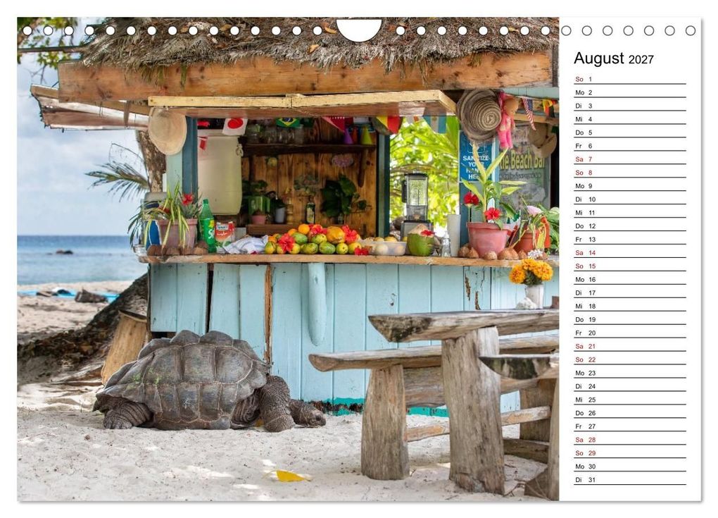 Weitere Ansicht: Seychellen: La Digue und Mahé - zwei Trauminseln (Wandkalender 2027 DIN A4 quer), CALVENDO Monatskalender | Thomas Bugdoll, Calvendo