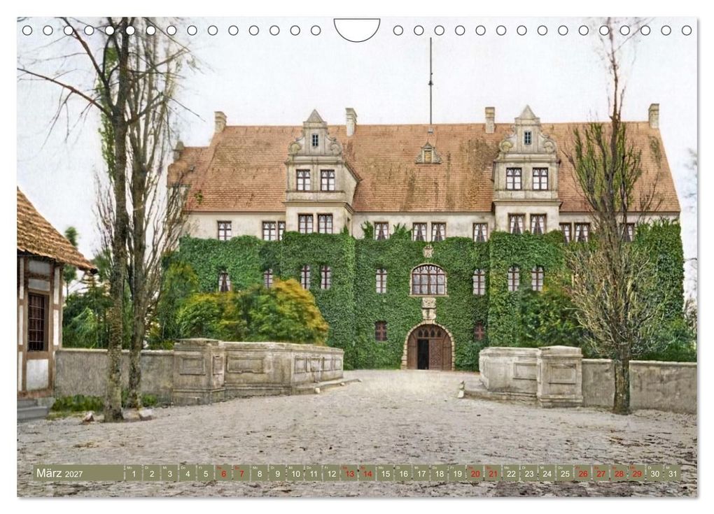 Weitere Ansicht: Altmark um 1900 - Orte zur Kaiserzeit in Farbe - kolorierte Fotografien (Wandkalender 2027 DIN A4 quer), CALVENDO Monatskalender | André Tetsch, Calvendo