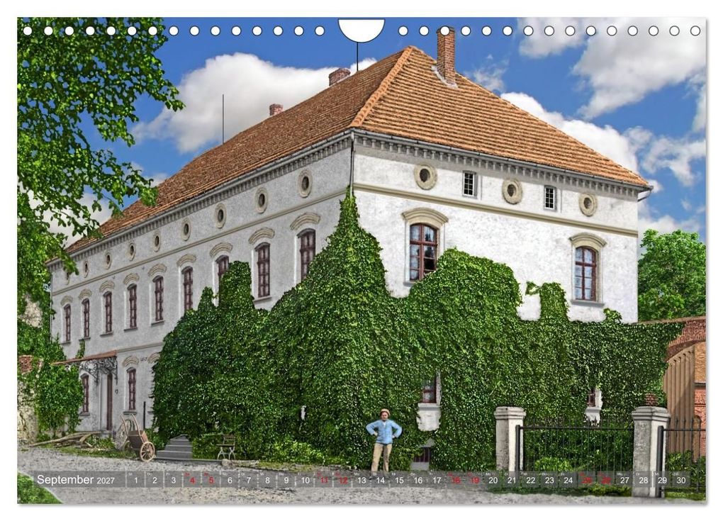 Weitere Ansicht: Altmark um 1900 - Orte zur Kaiserzeit in Farbe - kolorierte Fotografien (Wandkalender 2027 DIN A4 quer), CALVENDO Monatskalender | André Tetsch, Calvendo