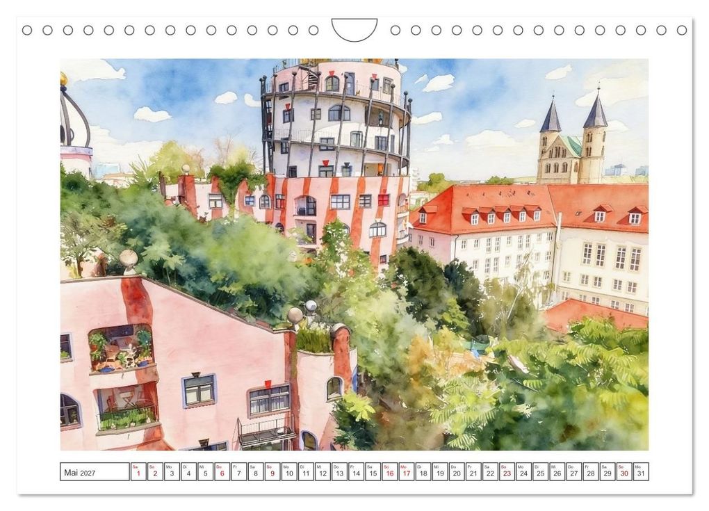 Weitere Ansicht: Bezaubernde Städte in Sachsen-Anhalt (Wandkalender 2027 DIN A4 quer), CALVENDO Monatskalender | Claudia Kleemann