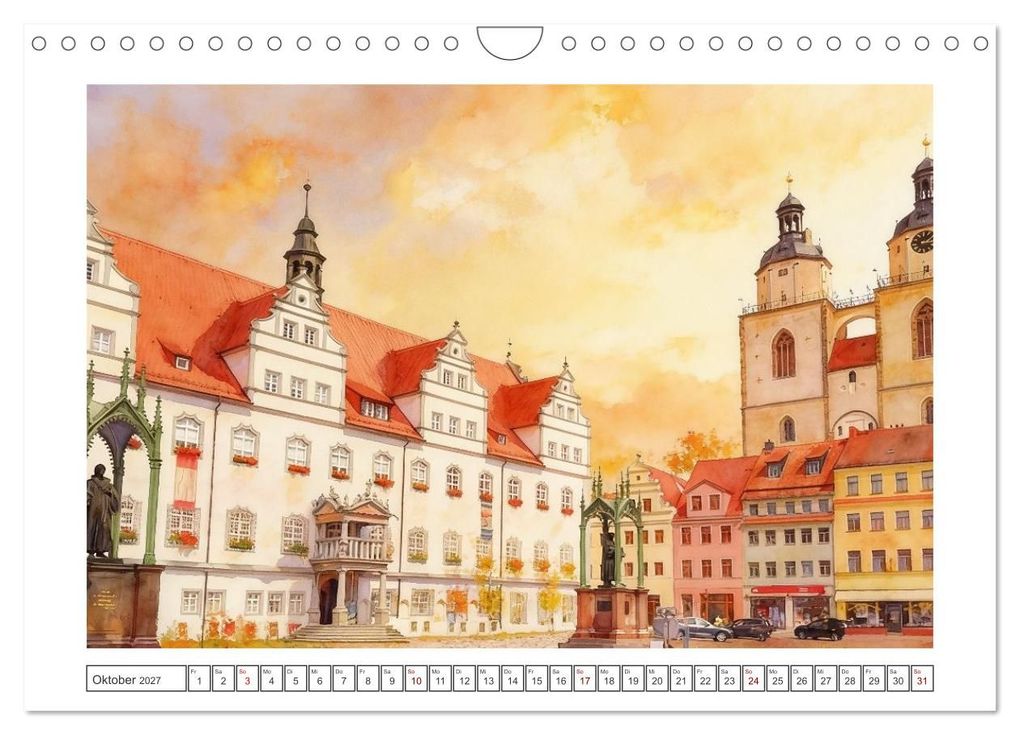 Weitere Ansicht: Bezaubernde Städte in Sachsen-Anhalt (Wandkalender 2027 DIN A4 quer), CALVENDO Monatskalender | Claudia Kleemann