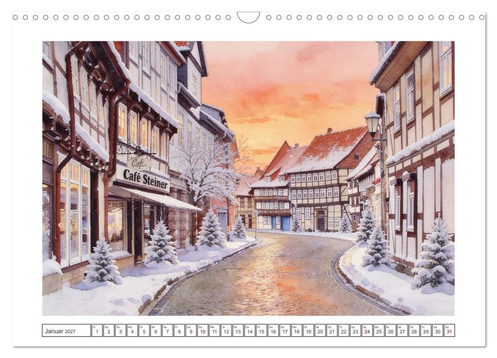 Weitere Ansicht: Bezaubernde Städte in Sachsen-Anhalt (Wandkalender 2027 DIN A3 quer), CALVENDO Monatskalender | Claudia Kleemann