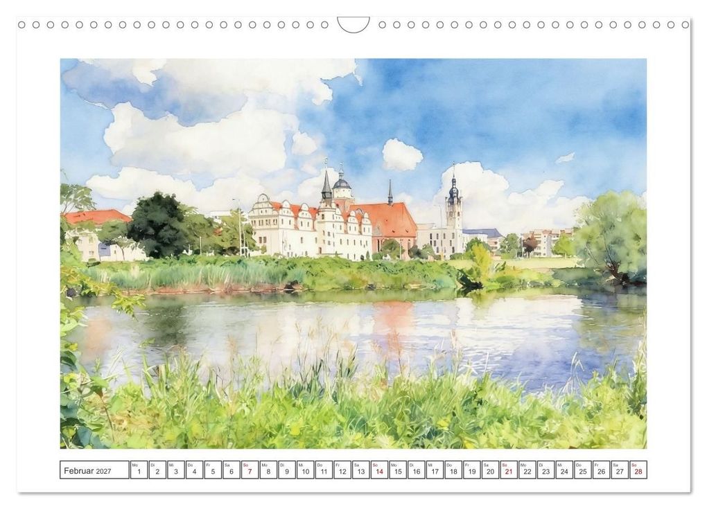 Weitere Ansicht: Bezaubernde Städte in Sachsen-Anhalt (Wandkalender 2027 DIN A3 quer), CALVENDO Monatskalender | Claudia Kleemann