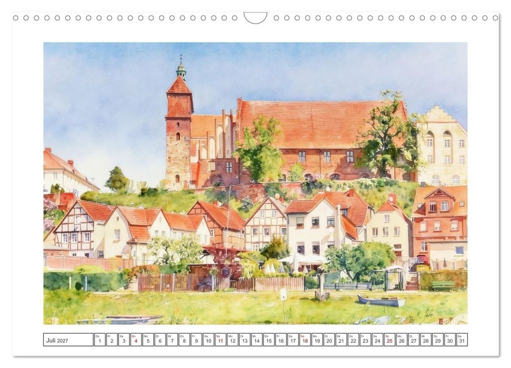 Weitere Ansicht: Bezaubernde Städte in Sachsen-Anhalt (Wandkalender 2027 DIN A3 quer), CALVENDO Monatskalender | Claudia Kleemann