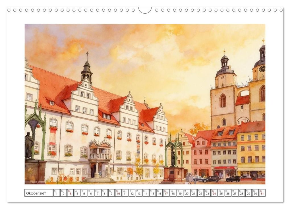 Weitere Ansicht: Bezaubernde Städte in Sachsen-Anhalt (Wandkalender 2027 DIN A3 quer), CALVENDO Monatskalender | Claudia Kleemann