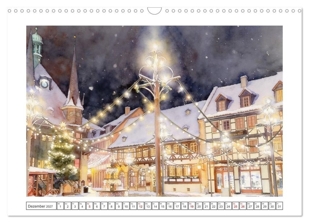 Weitere Ansicht: Bezaubernde Städte in Sachsen-Anhalt (Wandkalender 2027 DIN A3 quer), CALVENDO Monatskalender | Claudia Kleemann