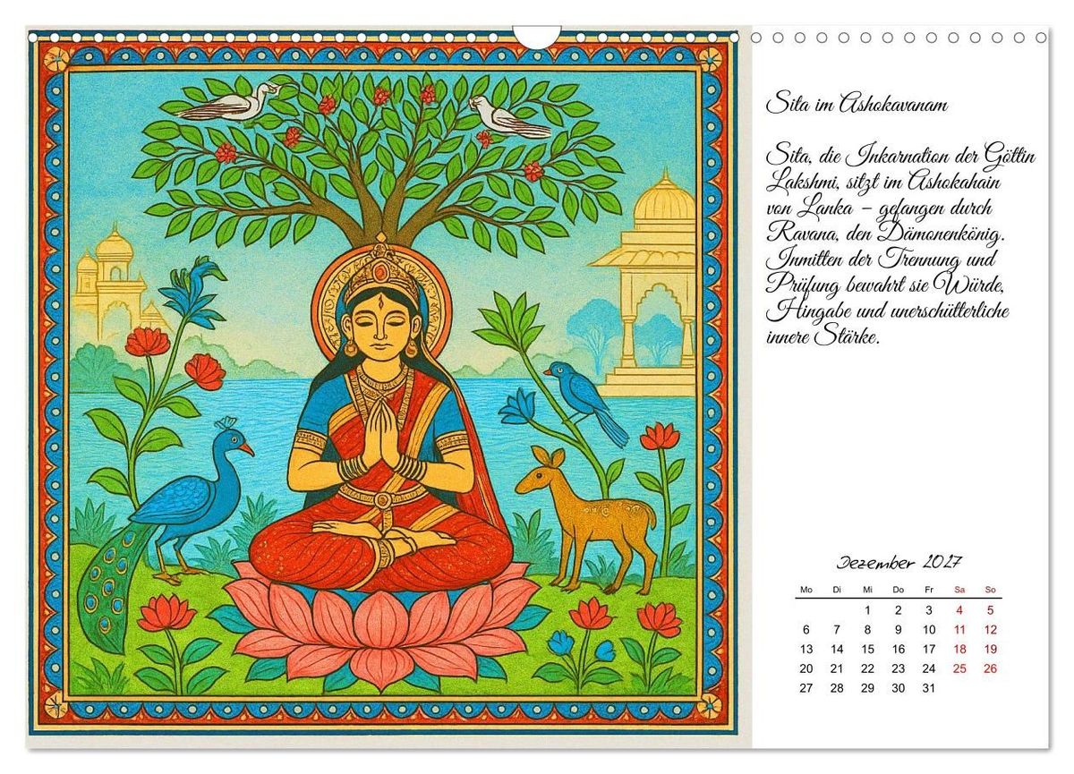 Weitere Ansicht: Götterwelten des Hinduismus (Wandkalender 2027 DIN A3 quer), CALVENDO Monatskalender | Kerstin Waurick, Calvendo