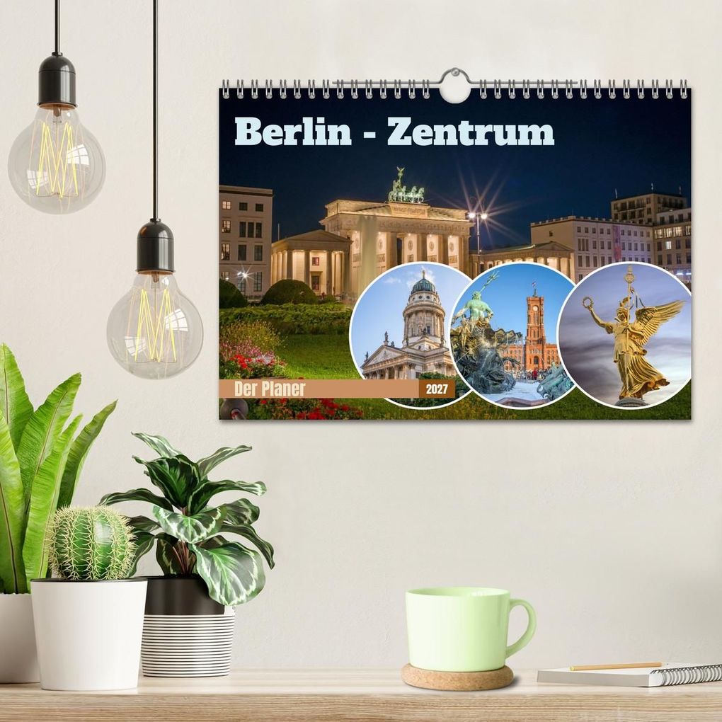 Weitere Ansicht: Berlin-Zentrum - Der Planer (Wandkalender 2027 DIN A4 quer), CALVENDO Monatskalender | Thomas Bugdoll, Calvendo