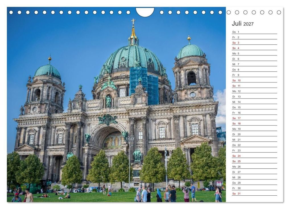 Weitere Ansicht: Berlin-Zentrum - Der Planer (Wandkalender 2027 DIN A4 quer), CALVENDO Monatskalender | Thomas Bugdoll, Calvendo