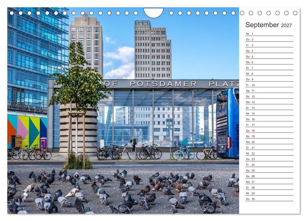 Weitere Ansicht: Berlin-Zentrum - Der Planer (Wandkalender 2027 DIN A4 quer), CALVENDO Monatskalender | Thomas Bugdoll, Calvendo