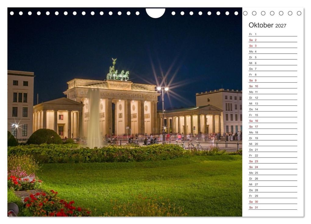 Weitere Ansicht: Berlin-Zentrum - Der Planer (Wandkalender 2027 DIN A4 quer), CALVENDO Monatskalender | Thomas Bugdoll, Calvendo