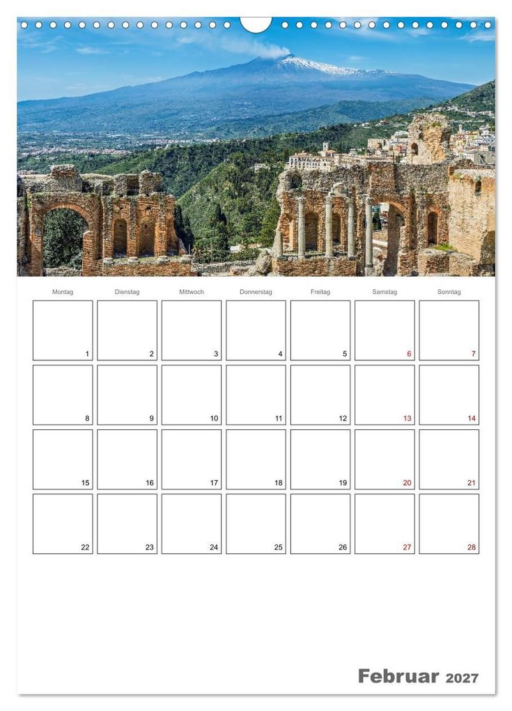 Weitere Ansicht: Italiens Schönheit - Terminplaner (Wandkalender 2027 DIN A3 hoch), CALVENDO Monatskalender | Dieter Meyer, Calvendo