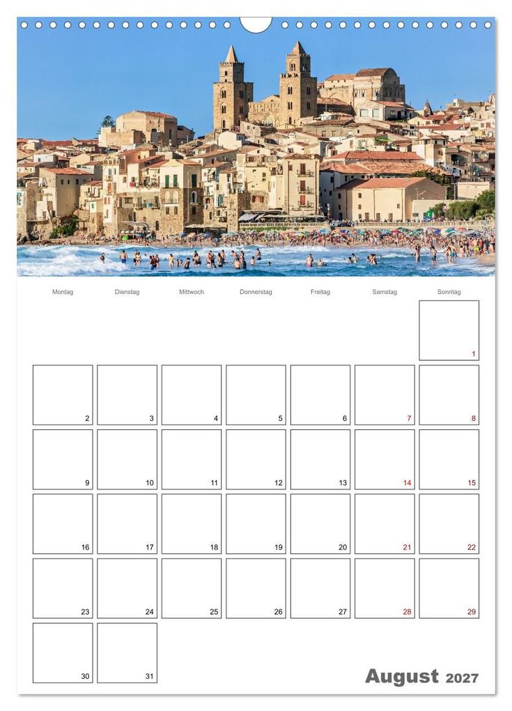 Weitere Ansicht: Italiens Schönheit - Terminplaner (Wandkalender 2027 DIN A3 hoch), CALVENDO Monatskalender | Dieter Meyer, Calvendo