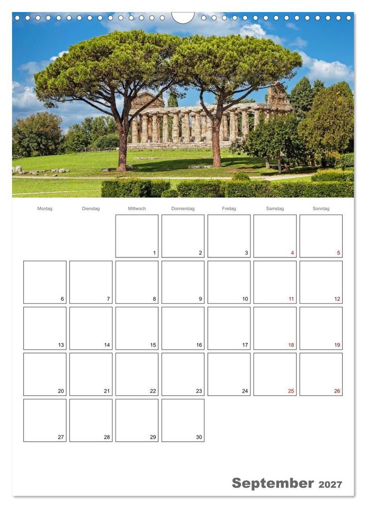 Weitere Ansicht: Italiens Schönheit - Terminplaner (Wandkalender 2027 DIN A3 hoch), CALVENDO Monatskalender | Dieter Meyer, Calvendo
