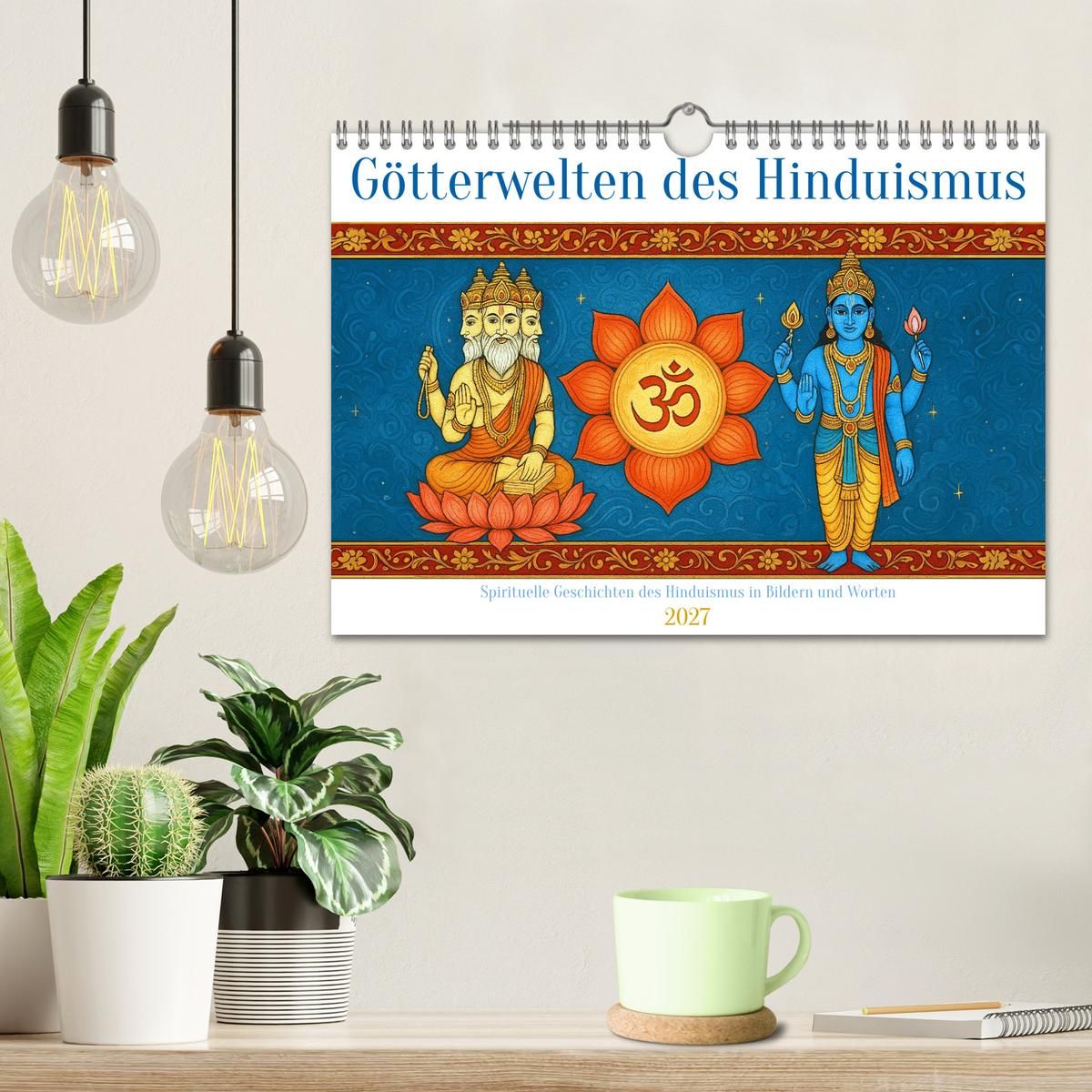 Weitere Ansicht: Götterwelten des Hinduismus (Wandkalender 2027 DIN A4 quer), CALVENDO Monatskalender | Kerstin Waurick, Calvendo