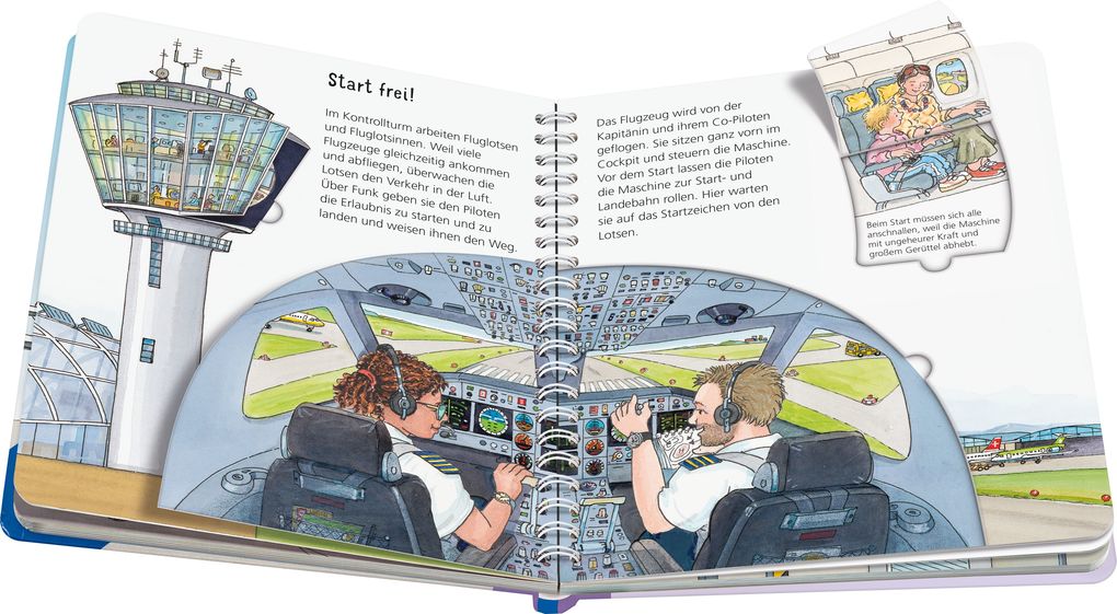 Weitere Ansicht: Wieso? Weshalb? Warum? junior, Band 3 - Der Flughafen | Andrea Erne