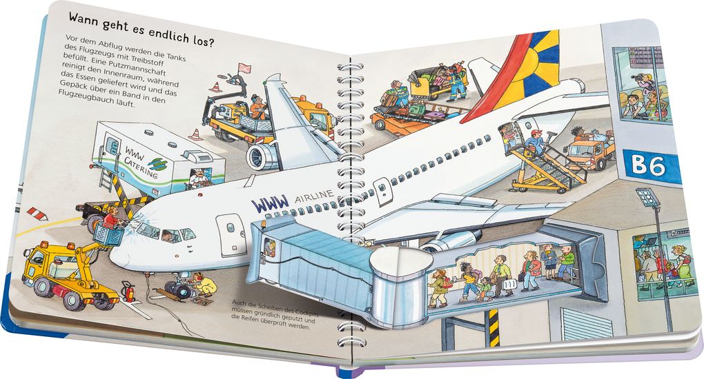 Weitere Ansicht: Wieso? Weshalb? Warum? junior, Band 3 - Der Flughafen | Andrea Erne