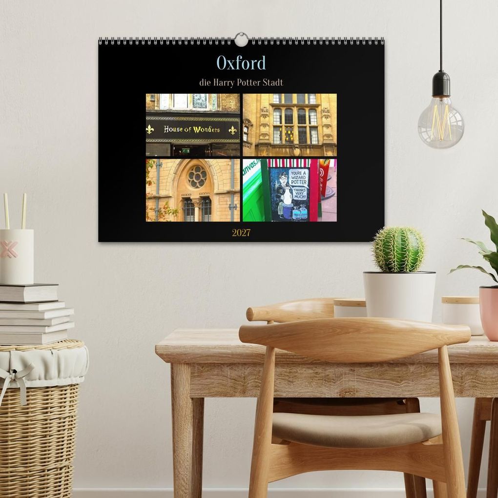 Weitere Ansicht: Oxford - die Harry Potter Stadt (Wandkalender 2027 DIN A3 quer), CALVENDO Monatskalender | Calvendo, ph