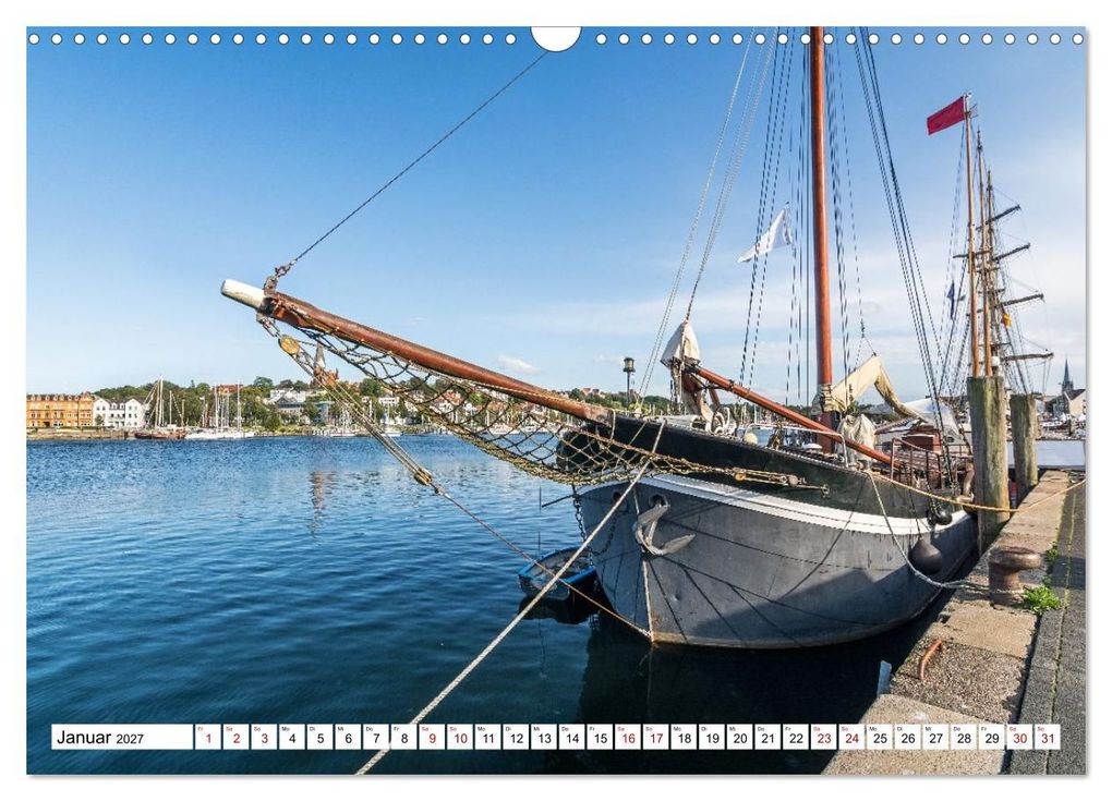Weitere Ansicht: Faszination Segeln - An der Flensburger Förde (Wandkalender 2027 DIN A3 quer), CALVENDO Monatskalender | Calvendo, fotosvonlucke