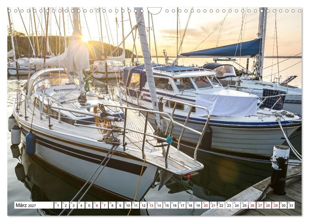 Weitere Ansicht: Faszination Segeln - An der Flensburger Förde (Wandkalender 2027 DIN A3 quer), CALVENDO Monatskalender | Calvendo, fotosvonlucke