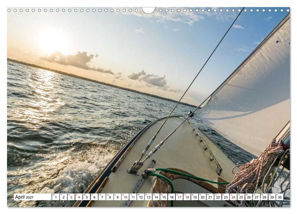 Weitere Ansicht: Faszination Segeln - An der Flensburger Förde (Wandkalender 2027 DIN A3 quer), CALVENDO Monatskalender | Calvendo, fotosvonlucke